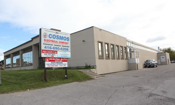 Cosmos Electrical in Toronto.